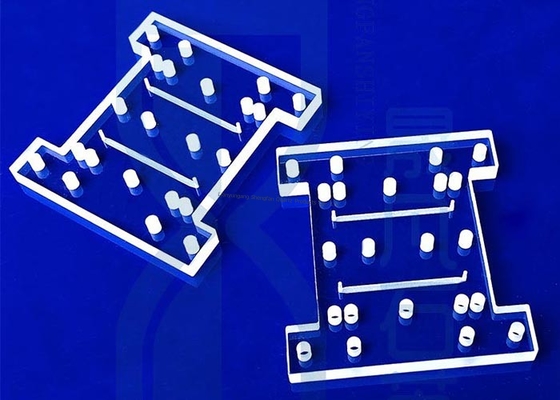 CNC Customize High Temperature Quartz Glass Plate For Curing Machine