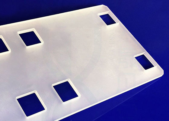 Deep Processing Opaque Customized Polished Fused Quartz Plate