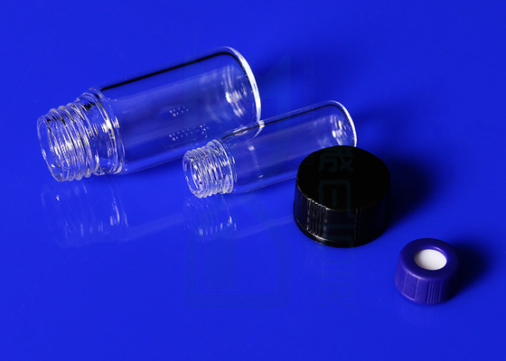 Customized Laboratory Reagent Bottle Transparent With Screw 1750℃ Melt Point
