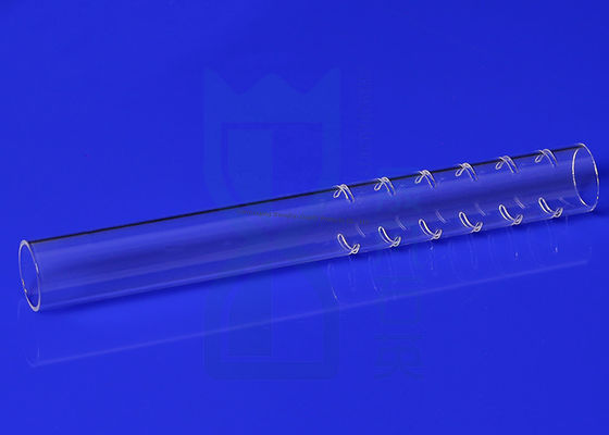 OD 300mm High Temperature Resistance 1100℃ Quartz Glass Tube Customized for Semiconductor Applications