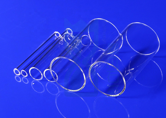 UV Lamp Quartz Testing Tube Reactor Glass Sleeve For Germicidal Lamps 100MM
