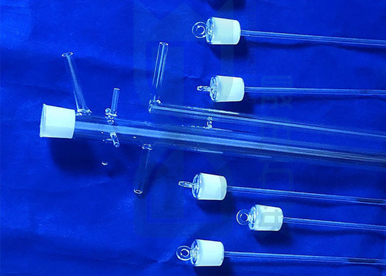Heaters Transparent Quartz Glass Test Tube Cylinder Fused Silicon