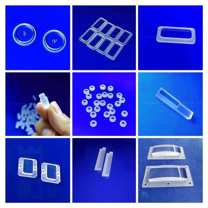 Clear Custom Quartz Step Sheet 0.5mm Thickness