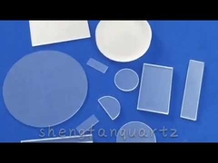 0.3mm Quartz Glass Plate Clear Quartz Glass Substrate With High Purity