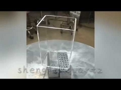 High Temperature Silica Quartz Glass Crucible For Heating Or Chemical