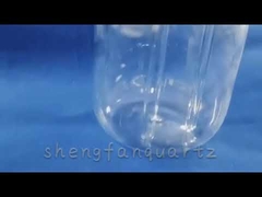 Quartz Glass Source Bottle For Chemical Engineering Experiment