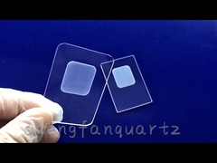 Purified Square Glass Plates High Pressure Resistant Anti Alkali Strong Hardness