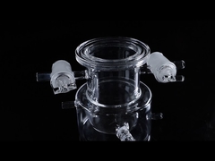 300mm Quartz Glass Instrument Customized For Semiconductor Field