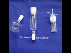 Science Lab Quartz Fire Reactor Kettle 10 - 100ml Oil Centrifuge Glass Tube