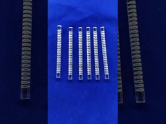 Factory custom corrosion resistant quartz slotted rod quartz boa