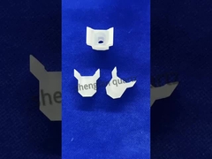 cnc semiconductor opaque frosted perforated quartz sheet