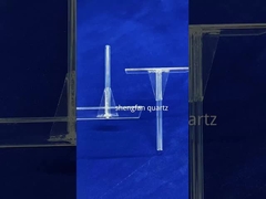 High temperature and corrosion resistant laboratory quartz glass tripod