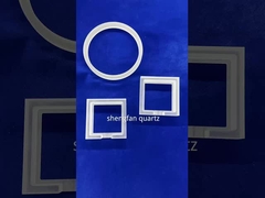 Semiconductor Laser Drilling Transparent Quartz Glass Plate With Hole