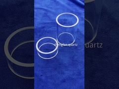 Factory Custom Quartz Glass Pipe Large Diameter