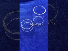 Manufacture High Temperature Resistant  Large Quartz Glass Tube