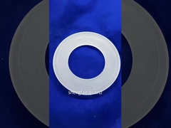 Cnc Machined Fused Quartz Parts Frosted Surface 450mm