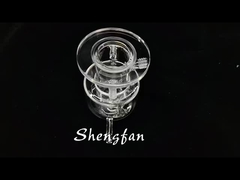 Premium Custom Double-Layer Photocatalytic Reactor Corrosion-Resistant Transparent Quartz Glass Inst