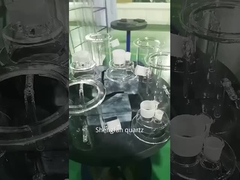 Quartz glass reactor