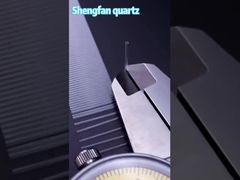 This is a quartz capillary tube that is about the same thickness as a hair strand.