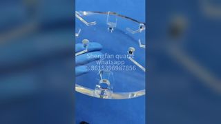 Optically Clear Quartz Glass Plates