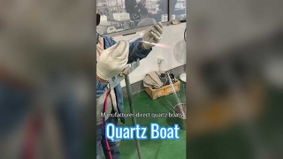 Custom Quartz Glass Boat High Temp Resistant