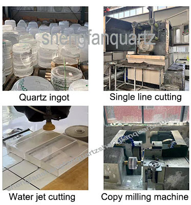 Quartz glass production process step 2 — forming and shaping