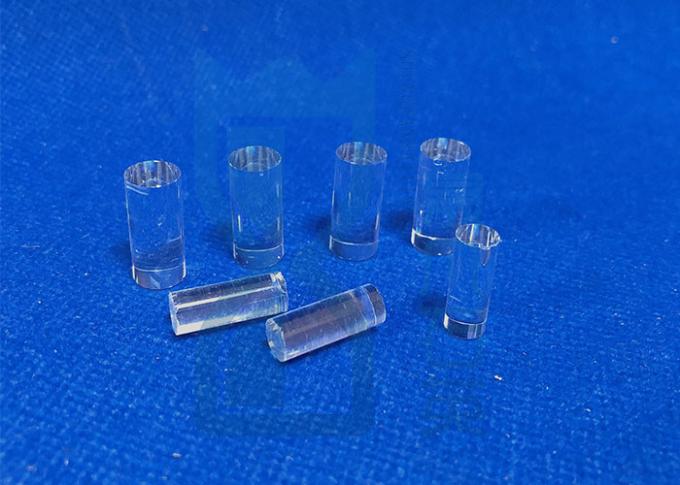 Milling Quartz Rods Finish Milling Clear Fused Quartz Rod For Solar Semiconductor